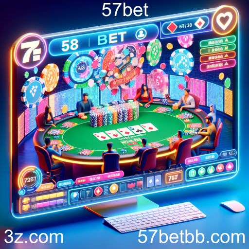 Explore o Poker Room da 57bet: Diversão e Competição em Cada Mão